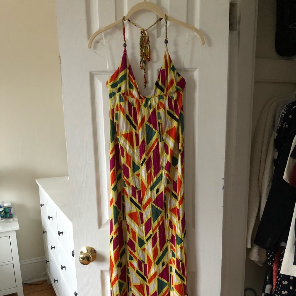 T-Bags LA • NWOT • Maxi Halter Dress